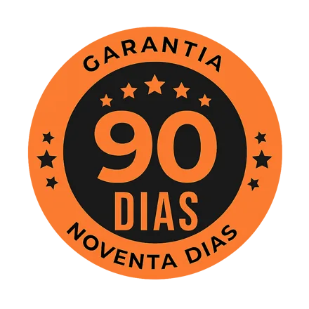 Selo de garantia de 90 dias